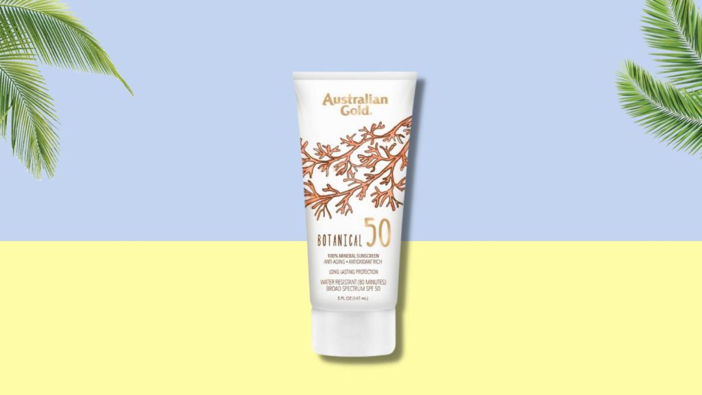 Australian Gold Botanical SPF 50 Mineral Sunscreen Lotion