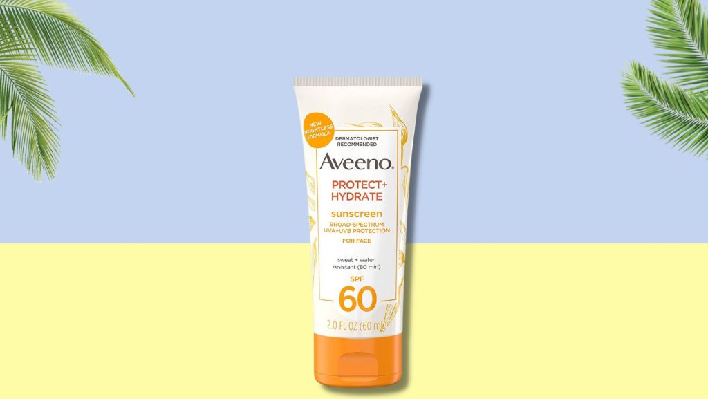 Aveeno, Protect + Hydrate, Sunscreen