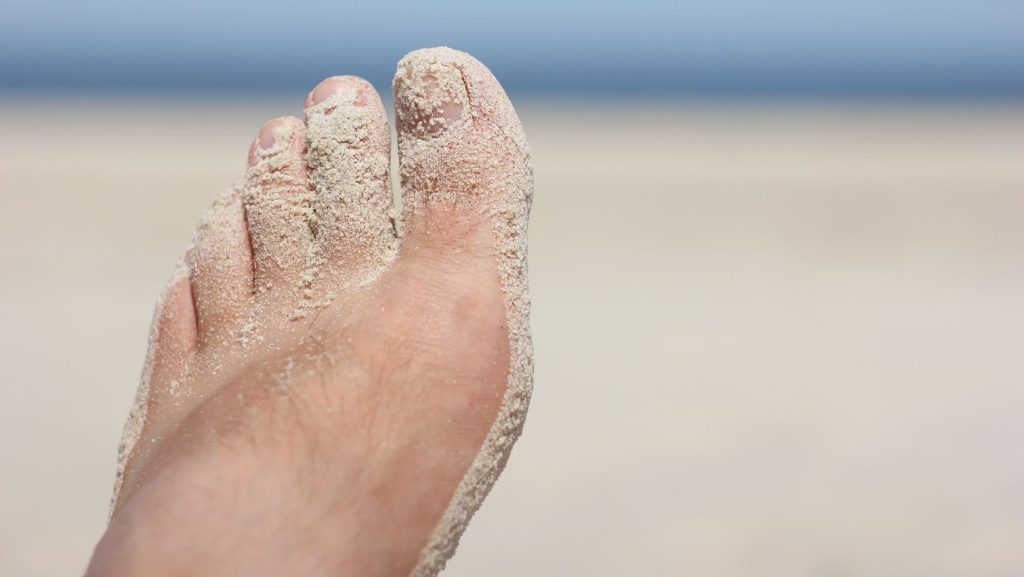 Get Off Sandy Feet
