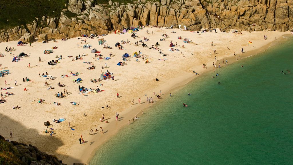 Porthcurno, Cornwall,
